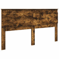 Testiera-Testata-Testiera Decorativa Rovere fum¨¦ 200 cm Legno multistrato 938027