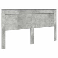 Testiera-Testata-Testiera Decorativa Grigio cemento 180 cm Legno multistrato 168662