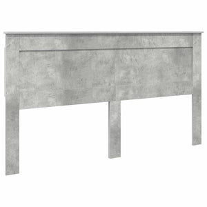 Testiera-Testata-Testiera Decorativa Grigio cemento 180 cm Legno multistrato 168662