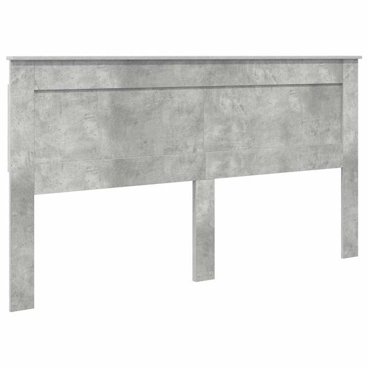 Testiera-Testata-Testiera Decorativa Grigio cemento 180 cm Legno multistrato 168662