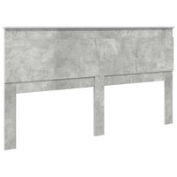 Testiera-Testata-Testiera Decorativa Grigio cemento 180 cm Legno multistrato 168662