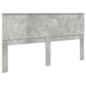 Testiera-Testata-Testiera Decorativa Grigio cemento 180 cm Legno multistrato 168662