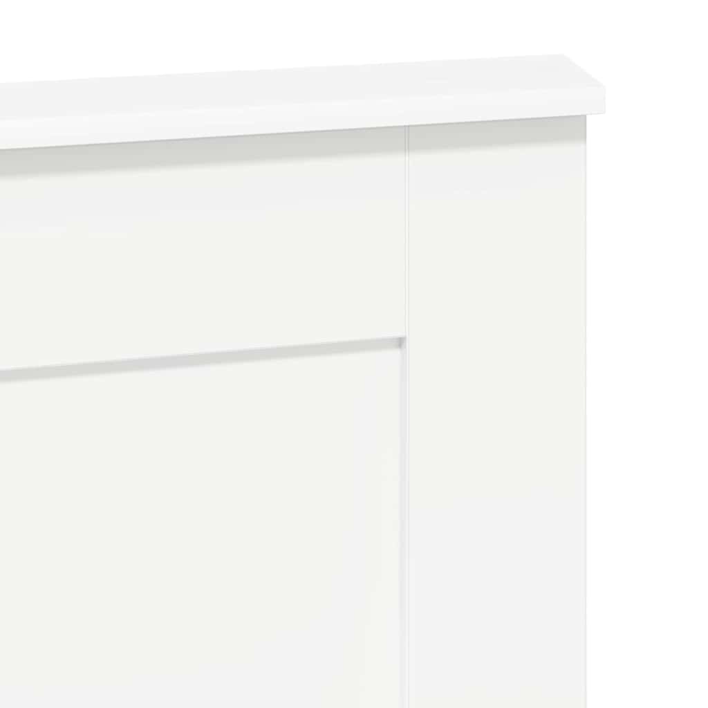 Testiera-Testata-Testiera Decorativa Bianco 160 cm Legno multistrato 356473