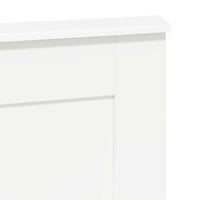 Testiera-Testata-Testiera Decorativa Bianco 160 cm Legno multistrato 356473