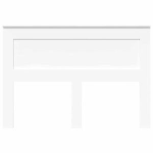 Testiera con testiera Bianco 160 cm Legno multistrato 887433