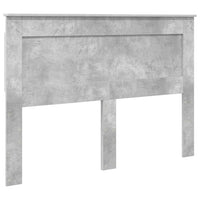 Testiera-Testata-Testiera Decorativa Grigio cemento 160 cm Legno multistrato 112252