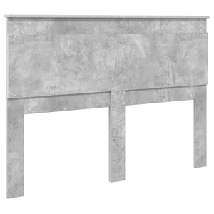Testiera-Testata-Testiera Decorativa Grigio cemento 150 cm Legno multistrato 606905
