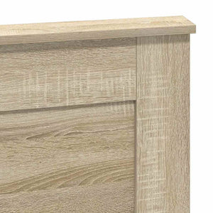 Testiera-Testata-Testiera Decorativa Grigio cemento 140 cm Legno multistrato 466568