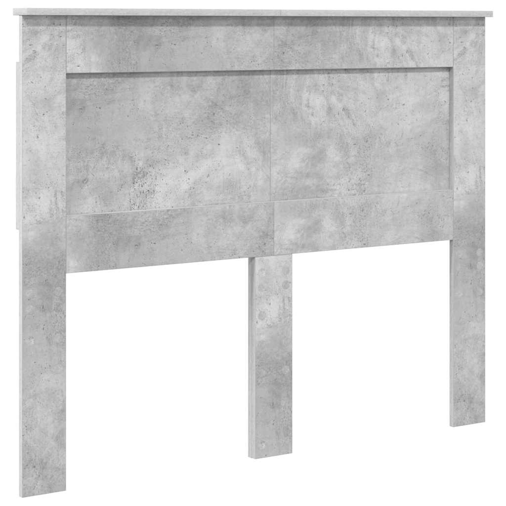 Testiera-Testata-Testiera Decorativa Grigio cemento 135 cm Legno multistrato 147496