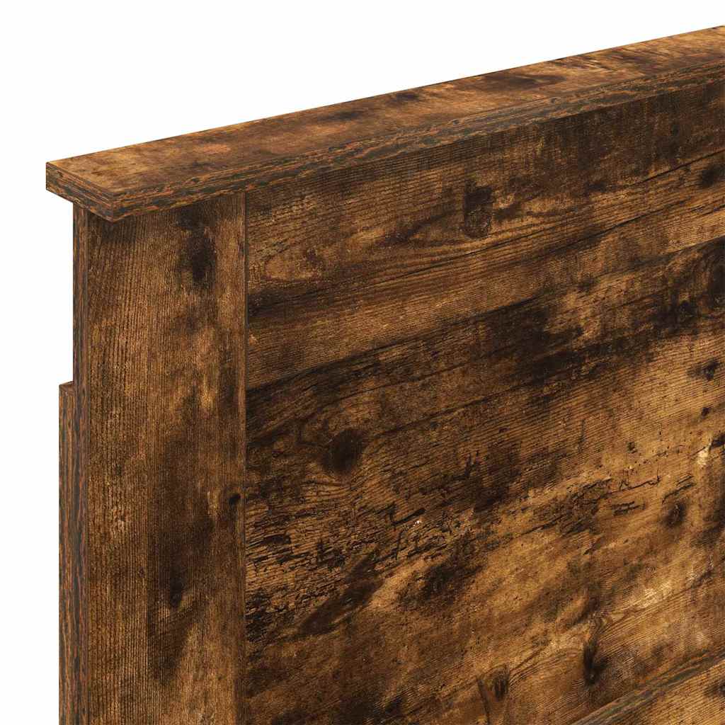 Testiera-Testata-Testiera Decorativa Rovere fum¨¦ 100 cm Legno multistrato 347456