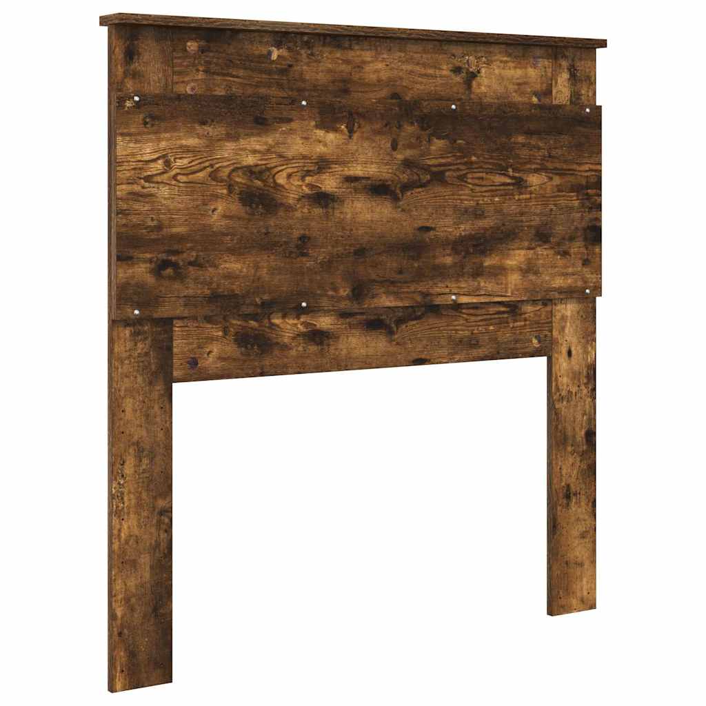 Testiera-Testata-Testiera Decorativa Rovere fum¨¦ 100 cm Legno multistrato 347456