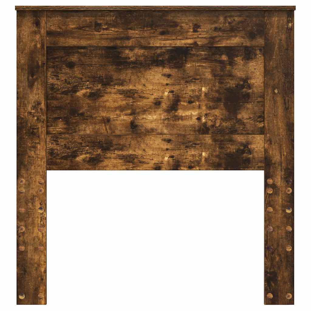 Testiera-Testata-Testiera Decorativa Rovere fum¨¦ 100 cm Legno multistrato 347456