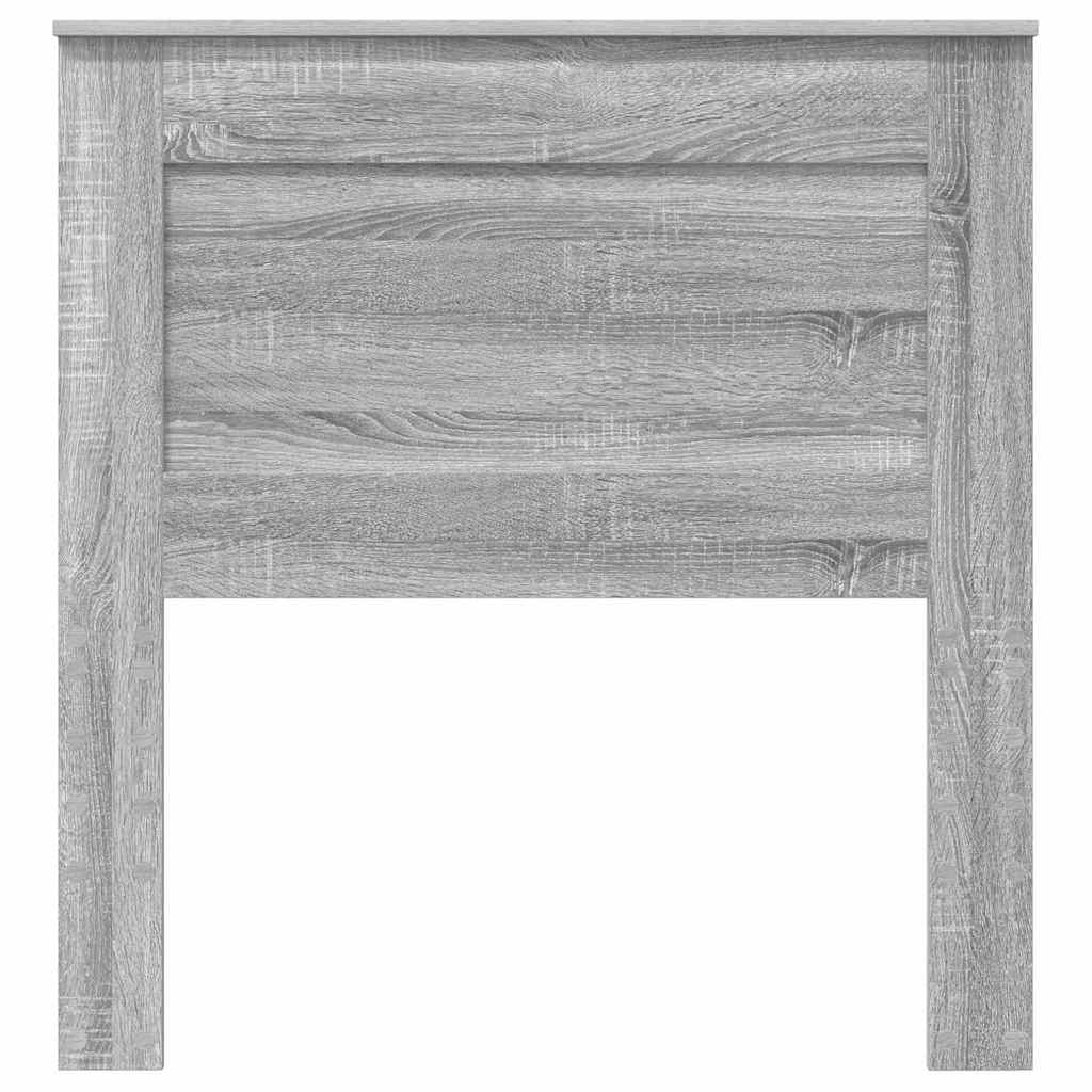 Testiera-Testata-Testiera Decorativa Grigio Sonoma 100 cm Legno multistrato 184078