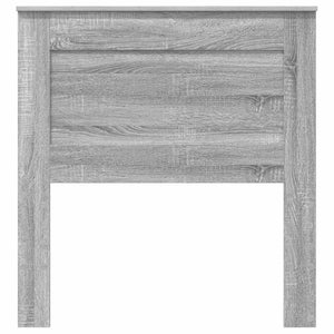Testiera-Testata-Testiera Decorativa Grigio Sonoma 100 cm Legno multistrato 184078