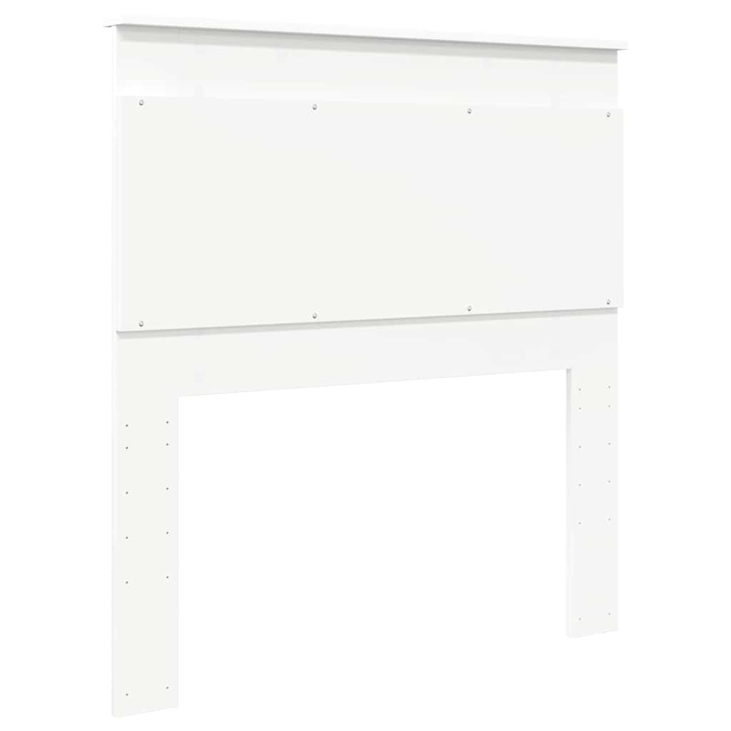 Testiera-Testata-Testiera Decorativa Bianco 90 cm Legno multistrato 239208