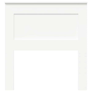 Testiera-Testata-Testiera Decorativa Bianco 90 cm Legno multistrato 239208