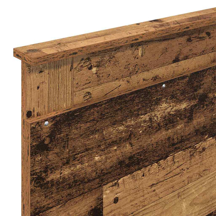 Testiera-Testata-Testiera Decorativa Legno vecchio 90 cm Legno multistrato 472819