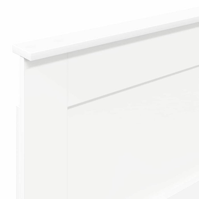 Testiera-Testata-Testiera Decorativa Bianco 75 cm Legno multistrato 637671