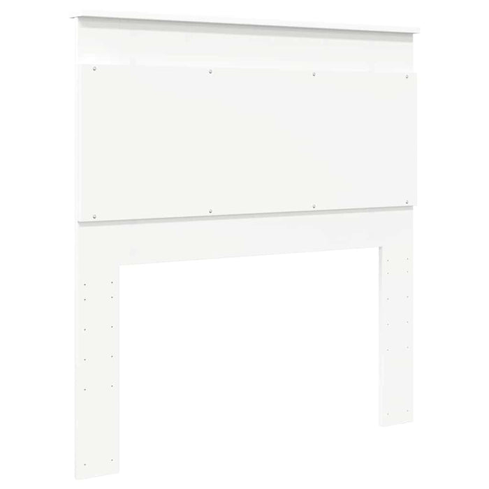 Testiera-Testata-Testiera Decorativa Bianco 75 cm Legno multistrato 637671
