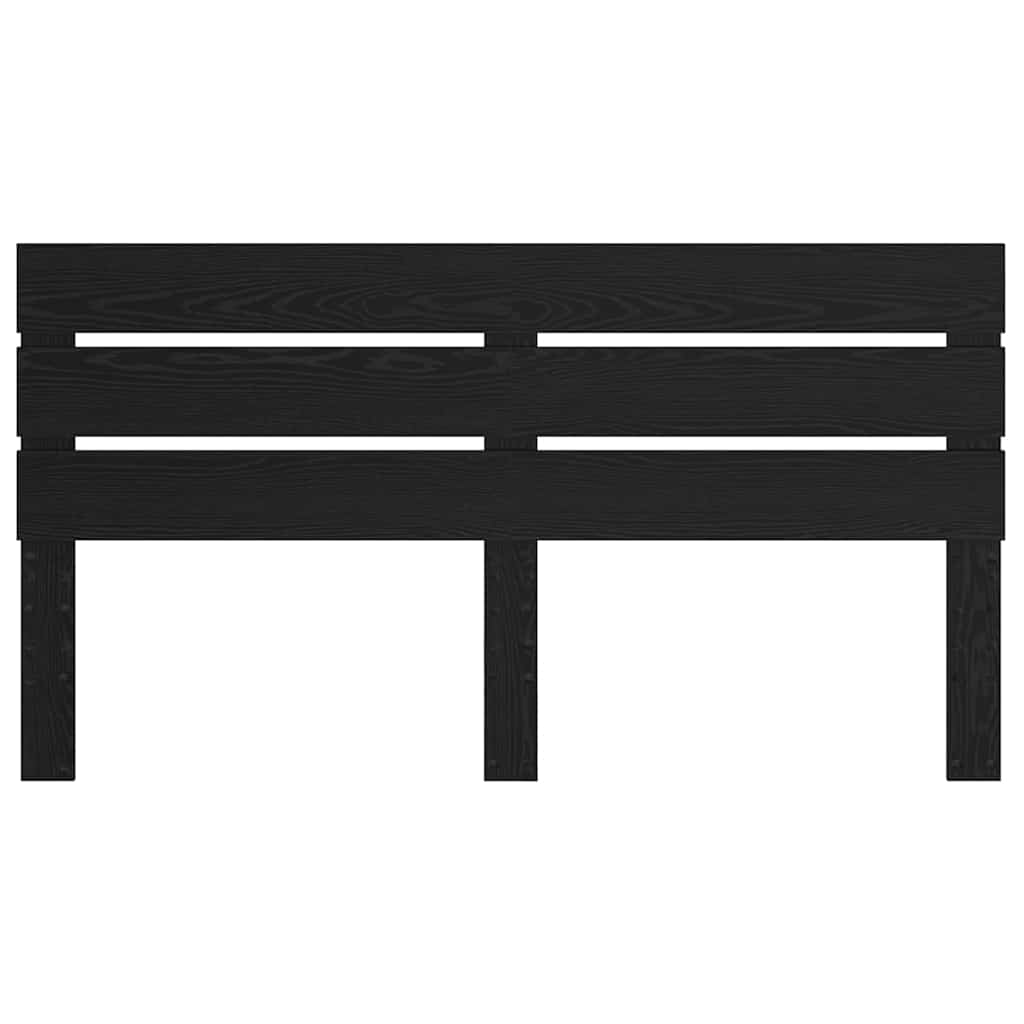 Testiera con testiera Rovere Nero 200 cm Legno multistrato 887506
