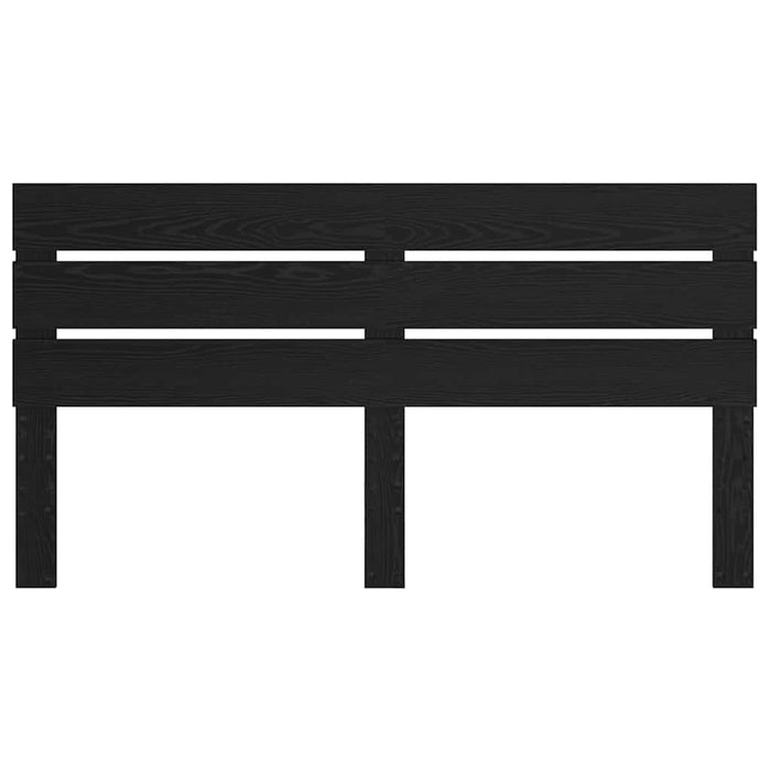 Testiera con testiera Rovere Nero 200 cm Legno multistrato 887506