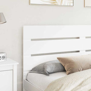 Testiera-Testata-Testiera Decorativa Bianco 160 cm Legno multistrato 445723