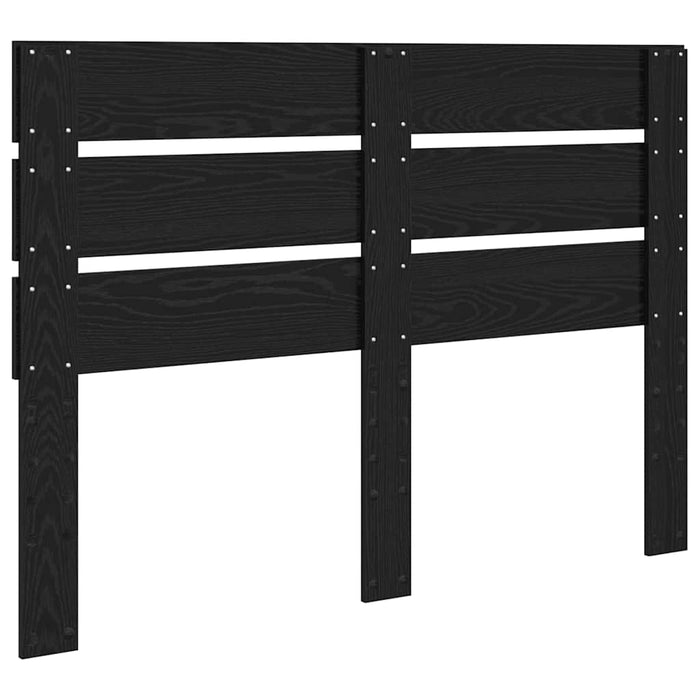 Testiera con testiera Rovere Nero 150 cm Legno multistrato 887530