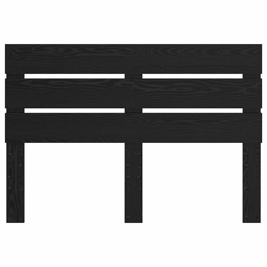 Testiera con testiera Rovere Nero 150 cm Legno multistrato 887530