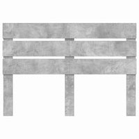 Testiera con testiera Grigio cemento 150 cm Legno multistrato 887532