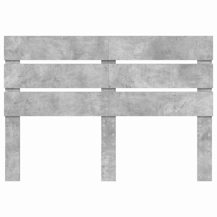 Testiera con testiera Grigio cemento 150 cm Legno multistrato 887532