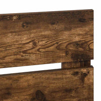 Testiera-Testata-Testiera Decorativa Rovere fum¨¦ 135 cm Legno multistrato 108901