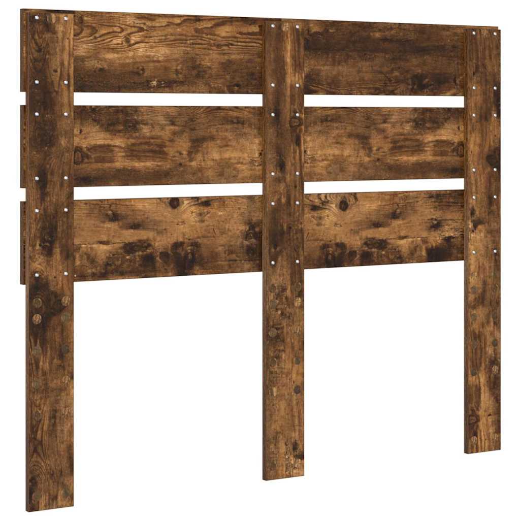 Testiera-Testata-Testiera Decorativa Rovere fum¨¦ 135 cm Legno multistrato 108901