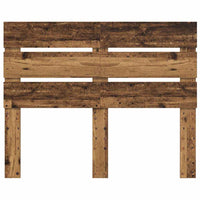 Testiera con testiera Legno vecchio 135 cm Legno multistrato 887551