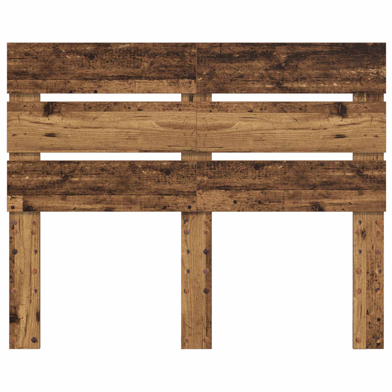 Testiera con testiera Legno vecchio 135 cm Legno multistrato 887551