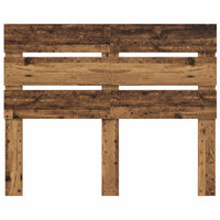 Testiera con testiera Legno vecchio 135 cm Legno multistrato 887551