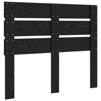 Testiera con testiera Rovere Nero 120 cm Legno multistrato 887554