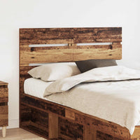 Testiera con testiera Legno vecchio 120 cm Legno multistrato 887559
