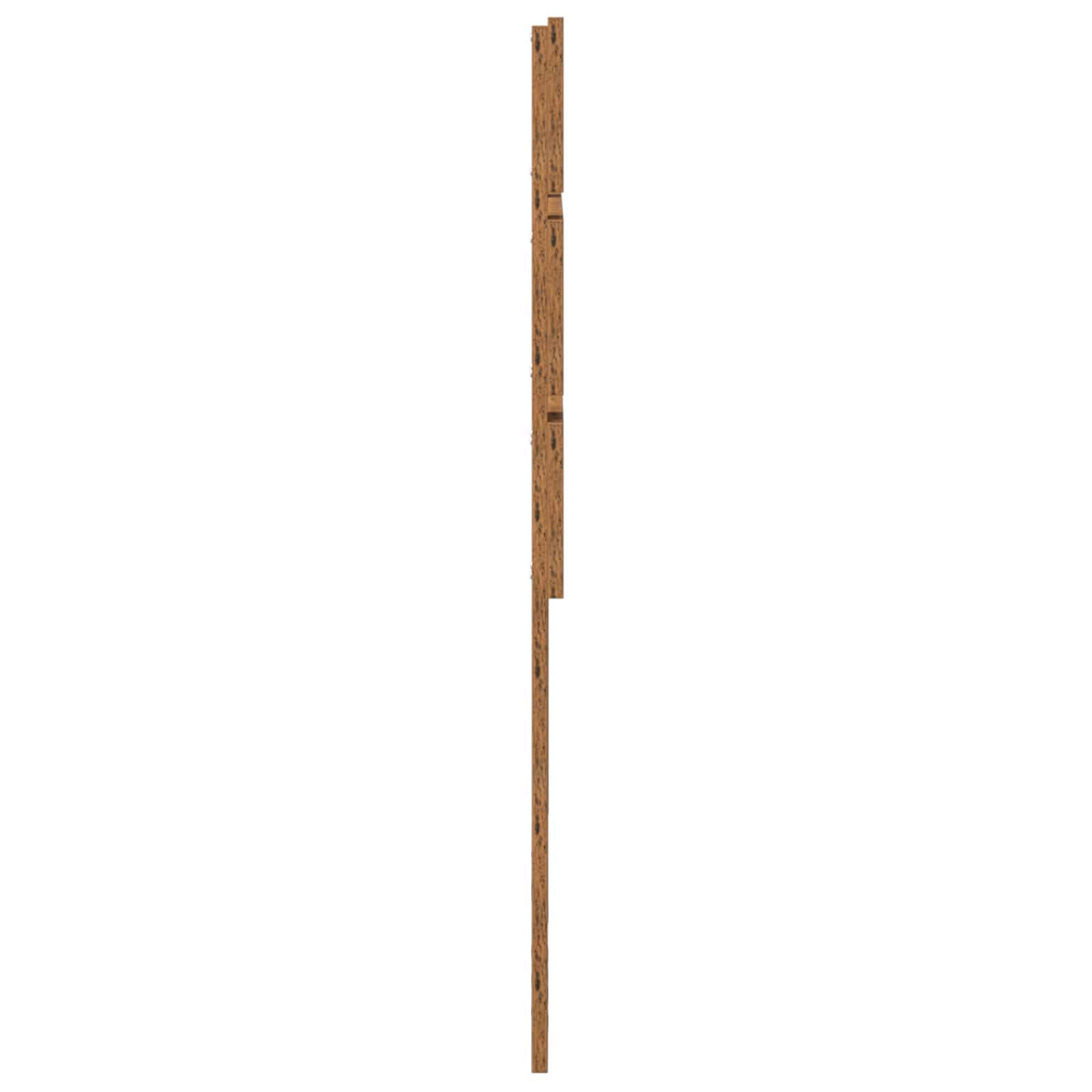 Testiera con testiera Legno vecchio 120 cm Legno multistrato 887559
