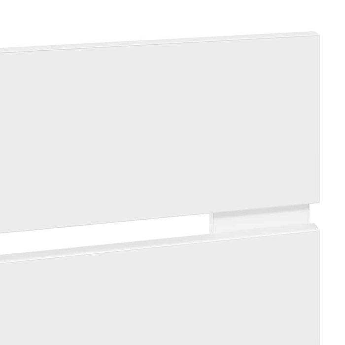 Testiera-Testata-Testiera Decorativa Bianco 90 cm Legno multistrato 529430