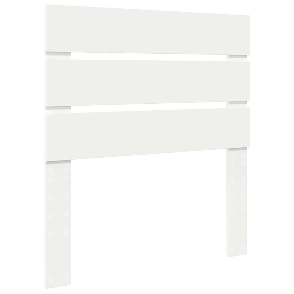 Testiera-Testata-Testiera Decorativa Bianco 90 cm Legno multistrato 529430