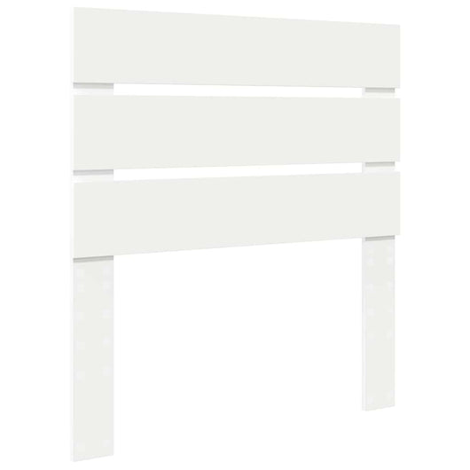Testiera-Testata-Testiera Decorativa Bianco 90 cm Legno multistrato 529430