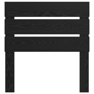 Testiera con testiera Rovere Nero 75 cm Legno multistrato 887586