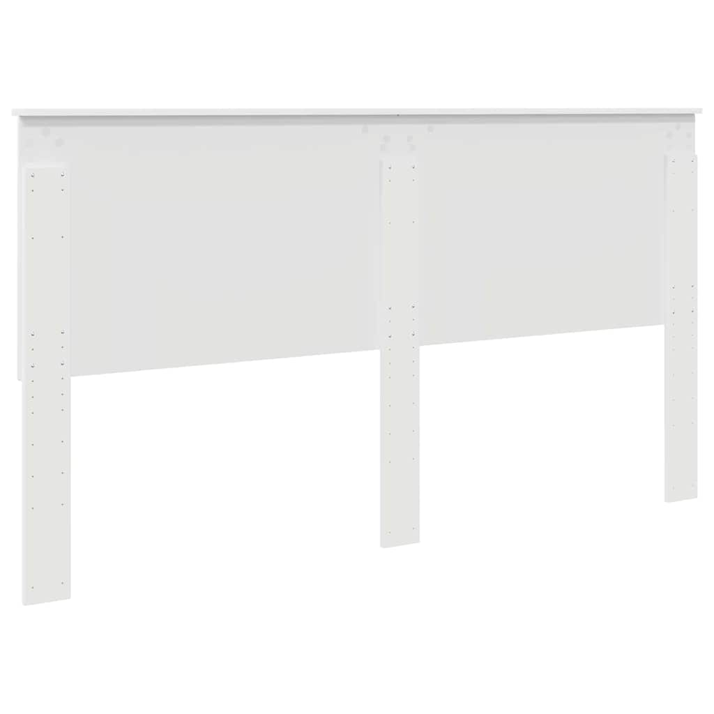 Testiera-Testata-Testiera Decorativa Bianco 180 cm Legno multistrato 960333