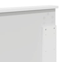 Testiera-Testata-Testiera Decorativa Bianco 160 cm Legno multistrato 740622