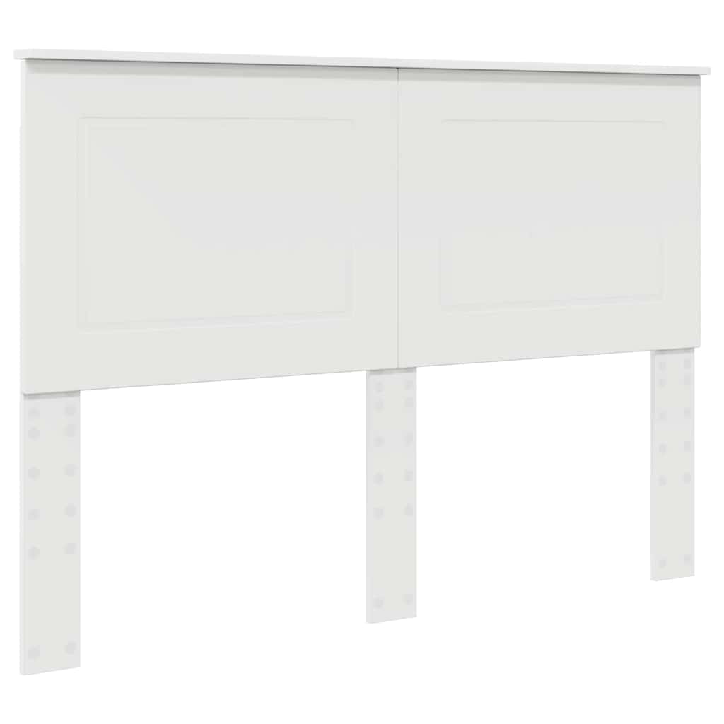 Testiera-Testata-Testiera Decorativa Bianco 160 cm Legno multistrato 740622