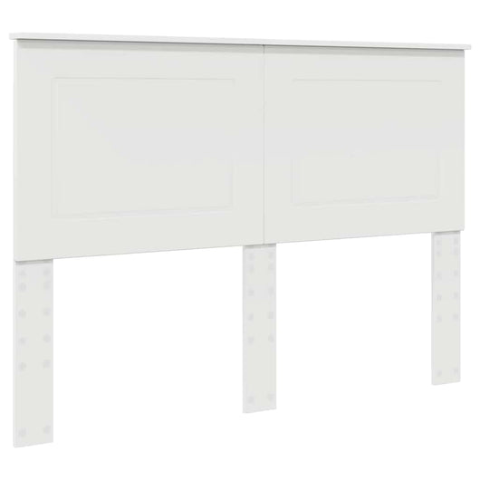 Testiera-Testata-Testiera Decorativa Bianco 160 cm Legno multistrato 740622