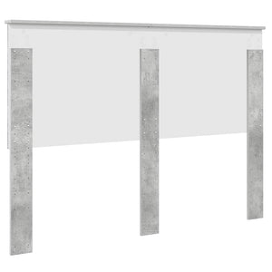 Testiera-Testata-Testiera Decorativa Grigio cemento 140 cm Legno multistrato 637871