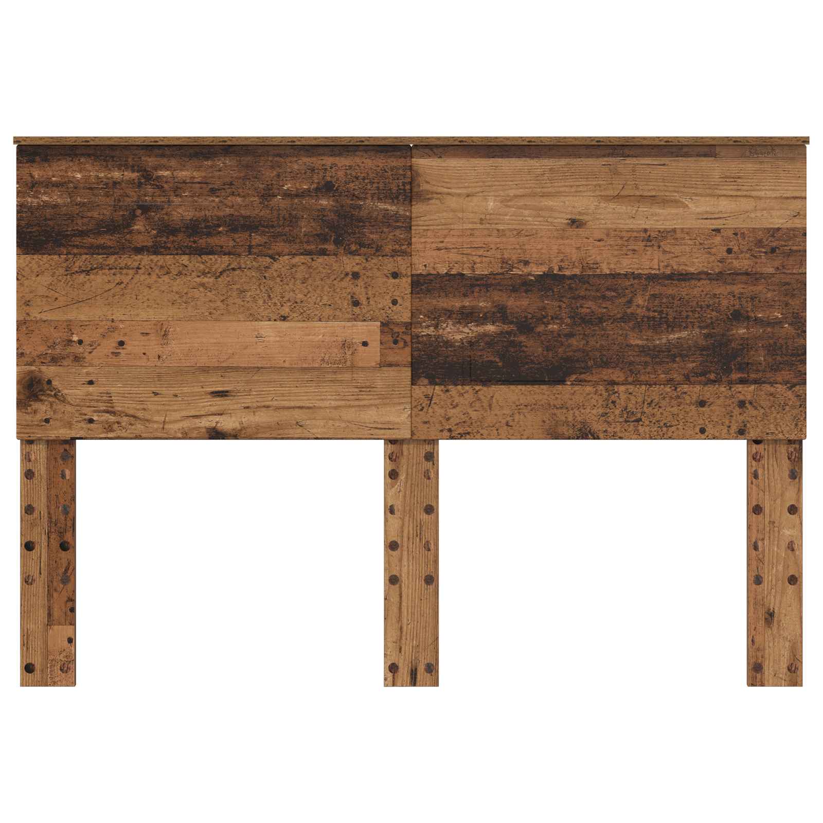 Testiera con testiera Legno vecchio 140 cm Legno multistrato 887646