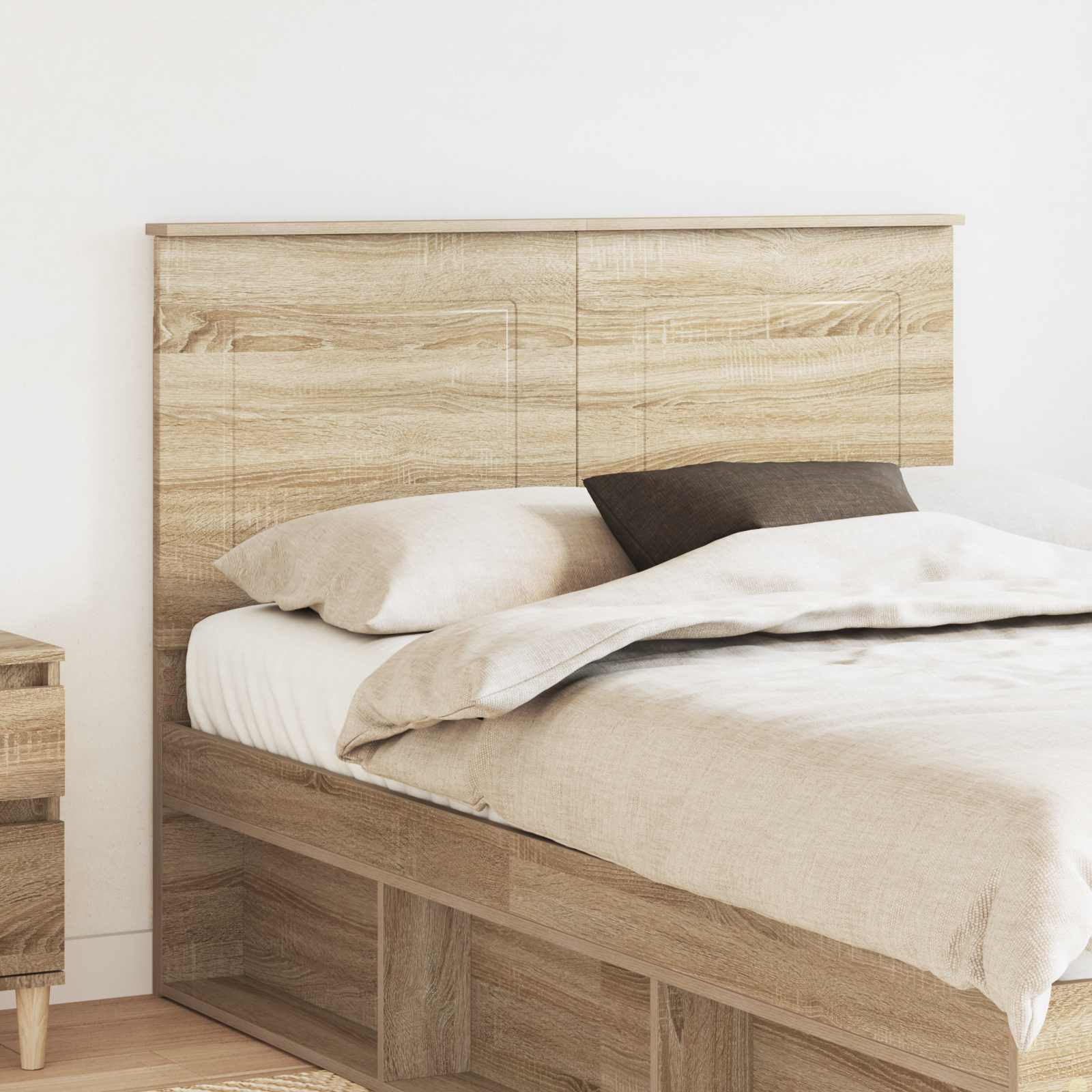 Testiera con testiera Rovere Sonoma 135 cm Legno multistrato 887651