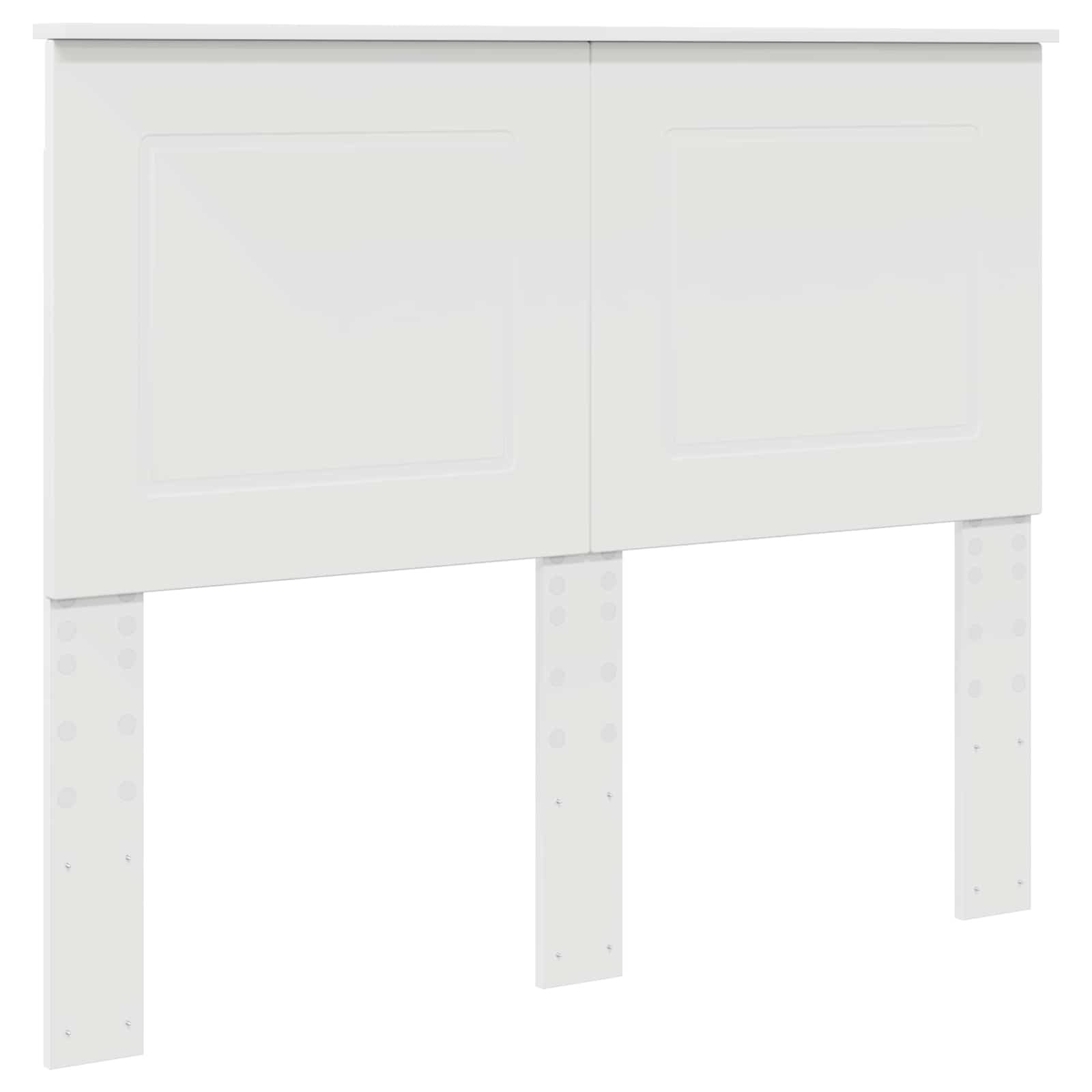 Testiera con testiera Bianco 120 cm Legno multistrato 887659